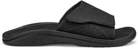 Olukai Men's NALU SLIDE 10332-4040 Black-Black Loading Image