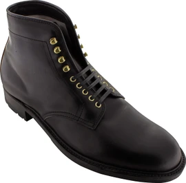 Alden Men's D5806HC - Plain Toe Commando Sole Boot - Black Chromexcel Loading Image