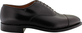 Alden Men's 920 - Straight Tip Bal - Dark Brown Calfskin - The Shoe 