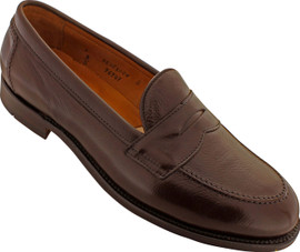 Alden 9694F | Buy Alden 9694F Penny Loafer in Dark Brown Calfskin