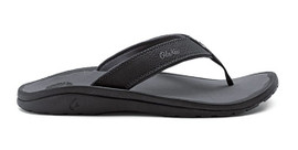 Olukai Men's ‘OHANA 10110-4042 Black-Dk Shadow Loading Image