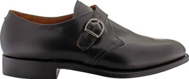 Alden Men's 955 - Monk Strap - Black Calfskin