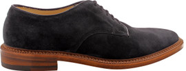 Alden Men's 29331F - Plain Toe Blucher Flex Welt - Navy Suede