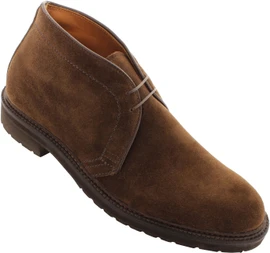 Alden Men's 1273S - Chukka Boot - Dark Brown Suede Loading Image