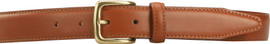Alden Belts 30mm Calf Dress Belt - Tan-Gold