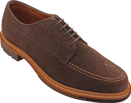 Alden Shoes Men's Ranger Mocc D9626C Tobacco Reverse Chamois Loading Image