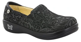 Alegria Women's Keli ALG-KEL-431 Black Embossed Paisley Loading Image