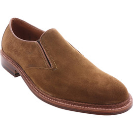 Alden Shoes Men's Double Gore Slip On D0406 Loden Suede - The Shoe
