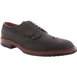 Alden Shoes Men's Atom Blucher Wingtip D1502C Smooth Earth Chamois Loading Image