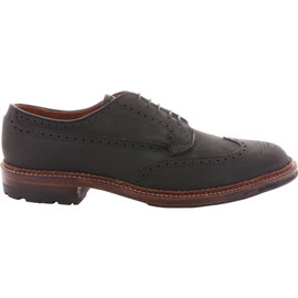 Alden Shoes Men's Atom Blucher Wingtip D1502C Smooth Earth Chamois