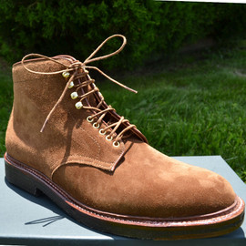 Alden Round Waxed Boot Laces - 54" Tobacco