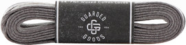 Flat Wide Waxed Boot Laces - 54" Gray Loading Image