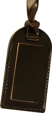 Alden Briefcase Tag - Black Shell Cordovan Loading Image