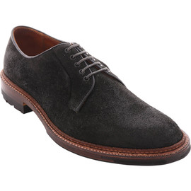 Alden Men's D1405C - Plain Toe Blucher - Reverse Earth Chamois Loading Image