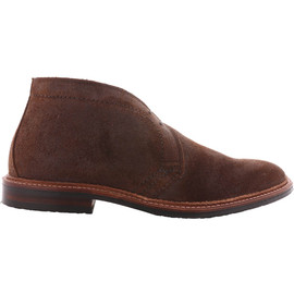 Alden Men's D1709L Unlined Chukka Boot Tobacco Reverse Chamois