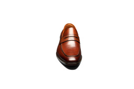 Florsheim Men's Sorrento Moc Toe Pen 14294-221 Cognac