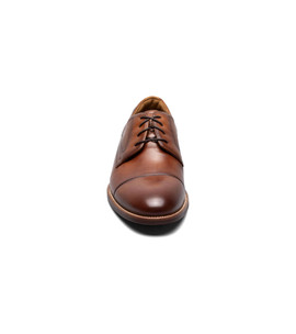 Florsheim Men's Rucci Cap Toe Oxford 13384-001 Black - The Shoe Mart