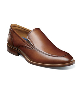 Florsheim Men's Rucci Moc Toe Slip O 13386-221 Cognac - The Shoe Mart