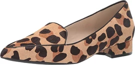 Cole Haan Women's W17929 - Dellora Skimmer Ocelot Hair Calf Print Loading Image