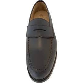 Crockett and Jones Men's Boston - Dark Brown Rough-Out Suede