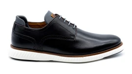 Martin Dingman Men's Plain Toe Black Hand Stained Calf