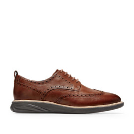 Cole Haan Men's Grandevolution Shrtw C26385 British Tan-Java Loading Image