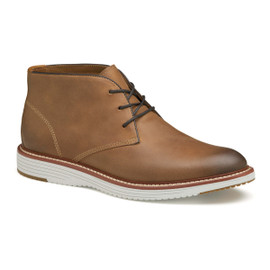 Johnston Murphy Men's Upton Chukka 20-4322 Tan Oiled Full Grain Loading Image