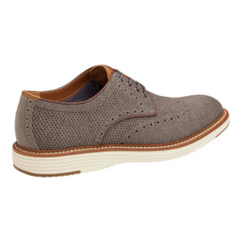 Johnston Murphy Men's Upton Knit Wingtip 20-5369 Navy Knit - The