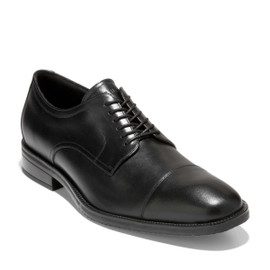 Cole Haan Men's Modern Classics Cap Toe Oxfords C34136 Black Wp Loading Image