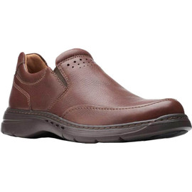 Clarks Men's UnBrawley Step 26151784 Mahogany Tumbled Loading Image