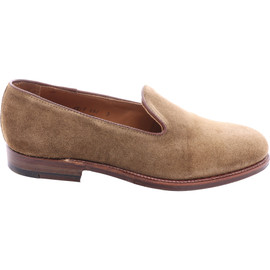 Alden Men's D2110F Pump Loafer Snuff Suede