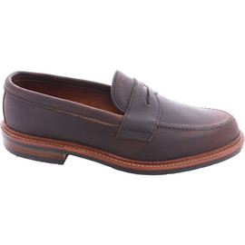 Alden Men's D2207L - Leisure Loafer - Dark Brown Kudu