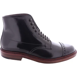 Alden D2856H - Perforated Cap Toe Jumper Boot - Color 8 Shell Cordovan
