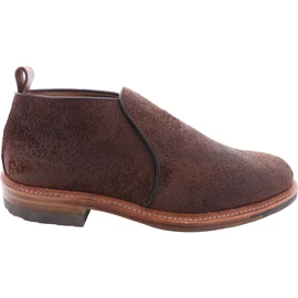 Alden Shoes Men's Slip-On Chukka D2702C Tobacco Reverse Chamois