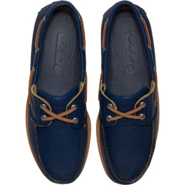 Timberland Men's Lake House Classic 2-Eye Boat Shoe TB0A4187EP1 Dark Blue Full Grain