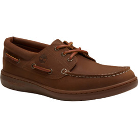 Timberland Men's Portofino Pier Boat Shoe TB0A6CXMEN4 Taupe Full Grain Loading Image