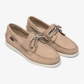 Sebago Women's Portland Nubuck 74121SW-906 Beige Camel