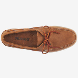 Sebago Men's Docksides Portland Crazy H 70015H0-912 Brown Tan