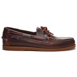 Sebago Men's Docksides Portland Waxed 70000G0-A2O Brown-Honey Loading Image