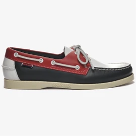 Sebago Men's Portland Spinnaker 70001B0-972 Navy-Red-White Loading Image