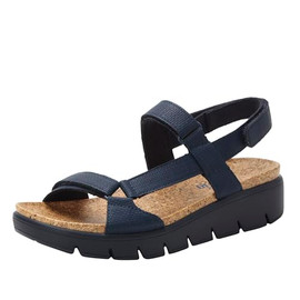 Alegria Women's Henna ALG-HEN-6650 Netted Navy Loading Image