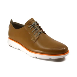Cole Haan Men's C35455 - ZERØGRAND Omni Postman Oxford Farro/Optic White Loading Image