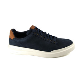 Cole Haan Men's C39503 - GrandPrø Rally Lace-to-Toe Sneakers Navy Nubuck/Ivory