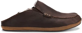 Olukai Men's MOLOĀ SLIPPER 10252-6363 Dk Wood-Dk Wood