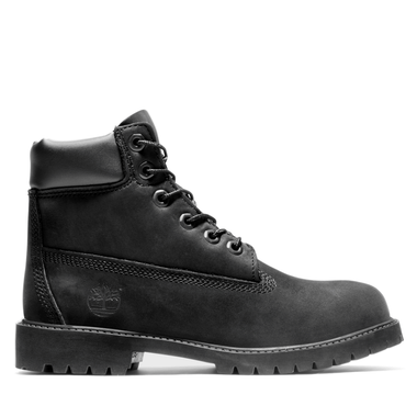 Timberland Junior Premium 6" Waterproof Boot TB012907001 Black Nubuck - Main Image Timberland Junior Premium 6" Waterproof Boot TB012907001 Black Nubuck - Main Image