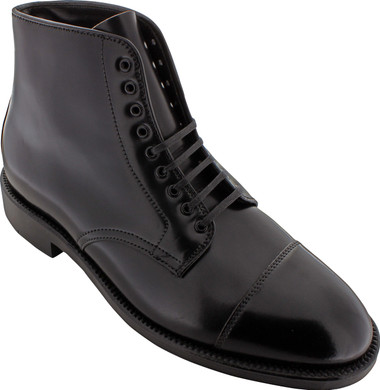 Alden Men's 4065 - Cap Toe Boot - Black Shell Cordovan - Main Image