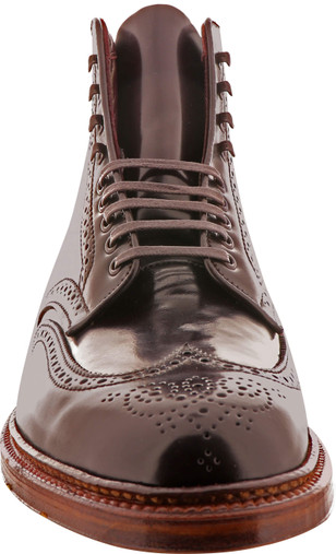 Alden Shoes Men's Wing Tip Boot Antique Edge D8804H Color 8 - The