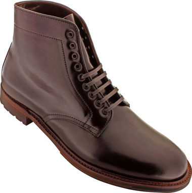Alden Men's D5825C - Plain Toe Commando Sole Boot - Color 8 Shell Cordovan - Main Image Alden Men's D5825C - Plain Toe Commando Sole Boot - Color 8 Shell Cordovan - Main Image