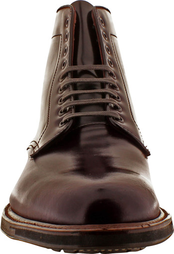 Alden Men's D5825C - Plain Toe Commando Sole Boot - Color 8 Shell Cordovan