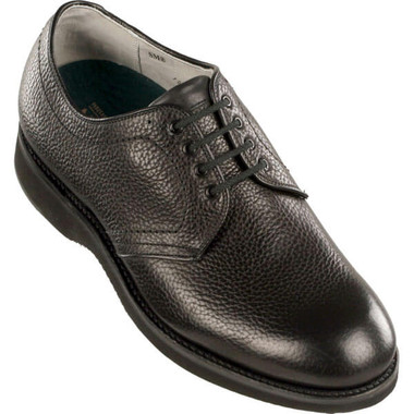Alden Men's 311 - Plain Toe Blucher Oxford Lightweight Rubber Outsole - Black Calfskin - Main Image
